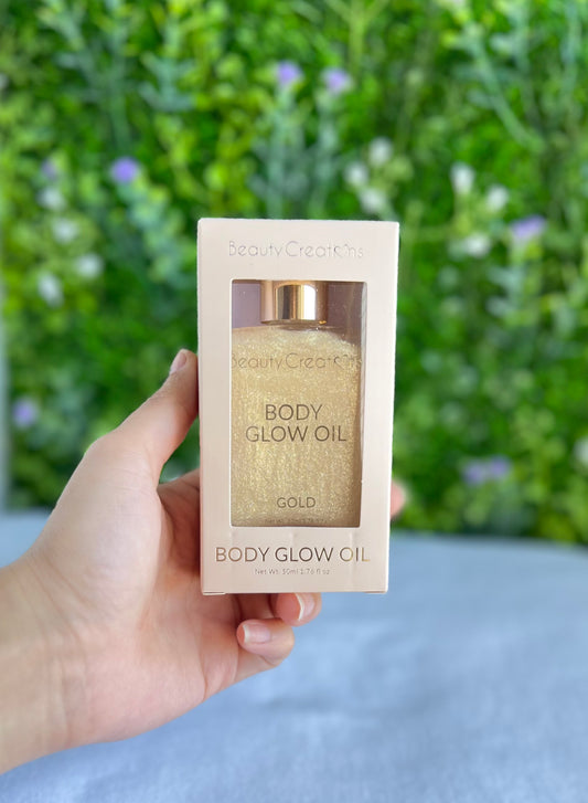 Body Glow Oil -Gold