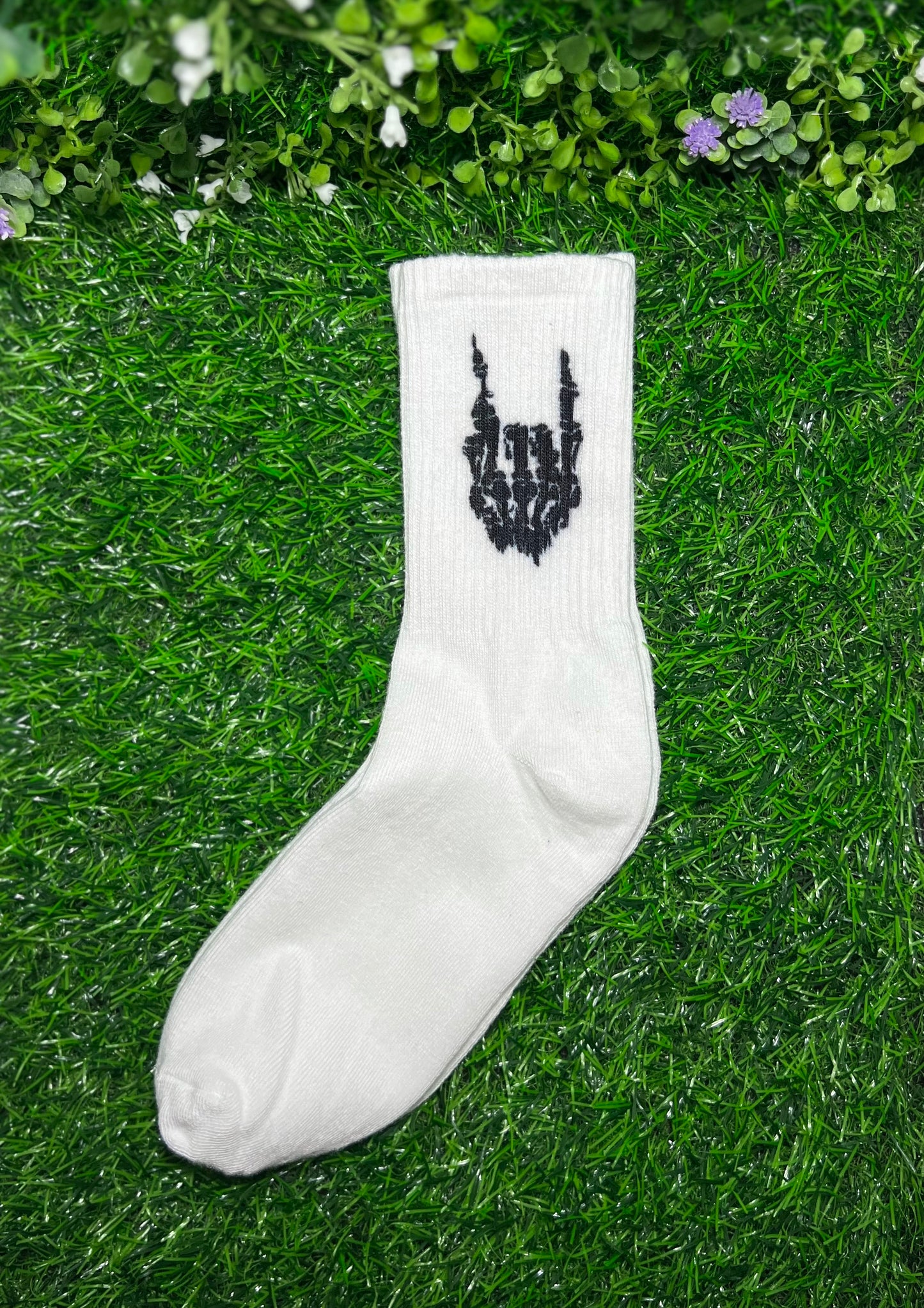 Skeleton Hand Socks