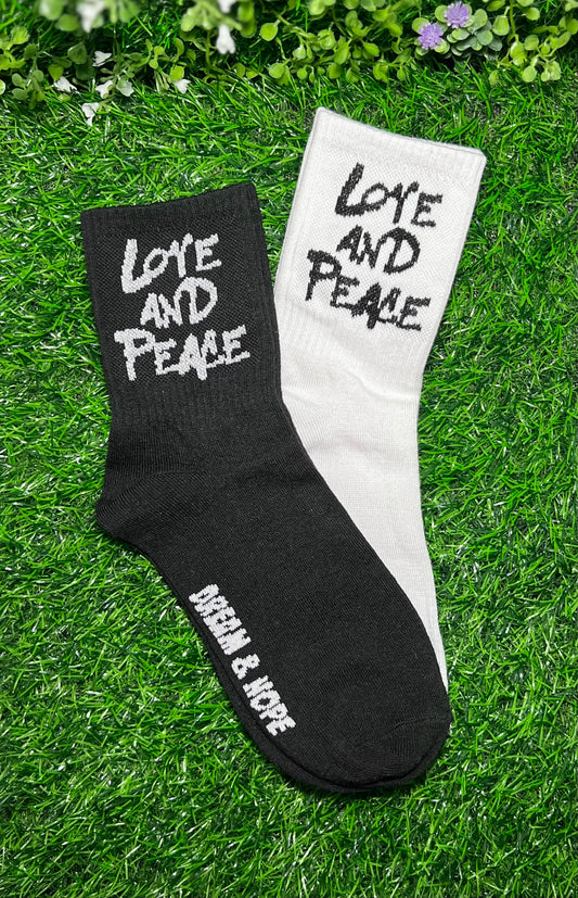 Love and Peace Socks