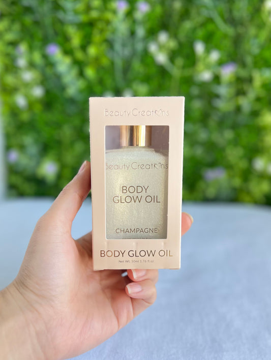 Body Glow Oil -Champagne